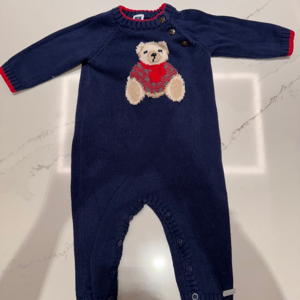 Janie and Jack 100% Cotton Sweater Unisex (Boy and Girl) for 3 to 6 Month Old